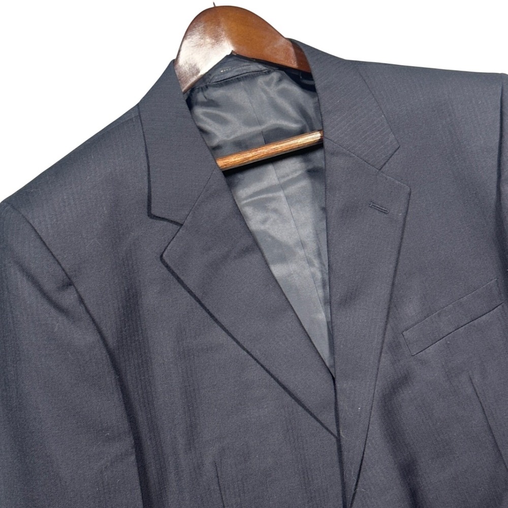 Henry Grethel Suit Men 48L Charcoal Grey 2-Piece Suit - Picture 12 of 13